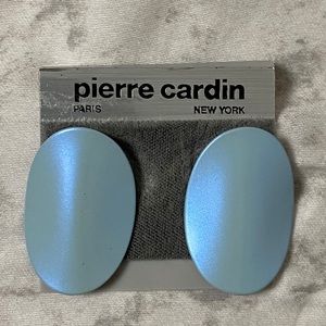 Pierre Cardin vintage translucent earrings